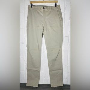 Everlane Mens Size 32x34 Slim Fit The Performance Chino | Uniform Pants Beige